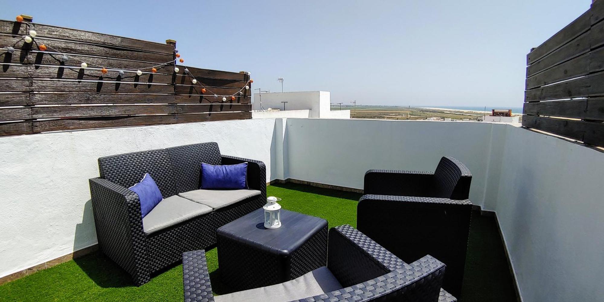Casa Vistas A Trafalgar Solo Familias O Parejas - Parking Privado Opcional - Conil De La Frontera Luaran gambar